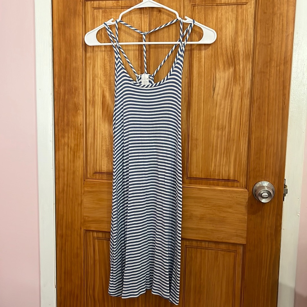 Very simple striped dress in a size small